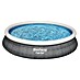 Bestway Opblaasbaar zwembad Fast Set rond Rotan 457 