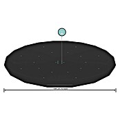 Bestway Afdekzeil voor zwembaden Steel Pro Max 549 (Diameter: 555 cm, Materiaal: Kunststof) | BAUHAUS
