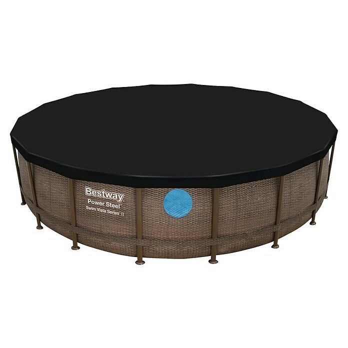 Bestway Afdekzeil voor zwembaden Steel Pro Max 549 (Diameter: 555 cm, Materiaal: Kunststof) | BAUHAUS