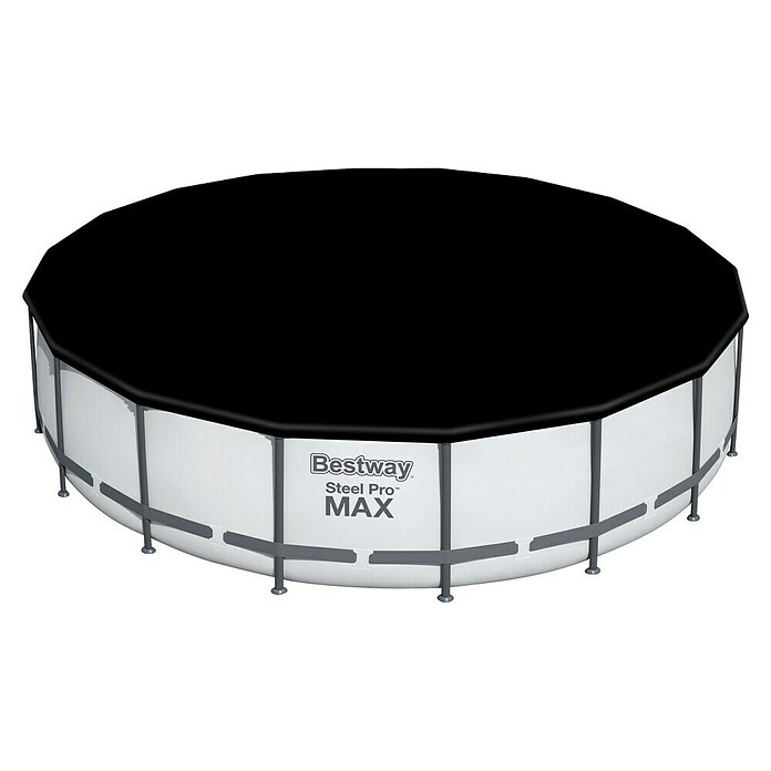 Bestway Afdekzeil voor zwembaden Steel Pro Max 549 (Diameter: 555 cm, Materiaal: Kunststof) | BAUHAUS
