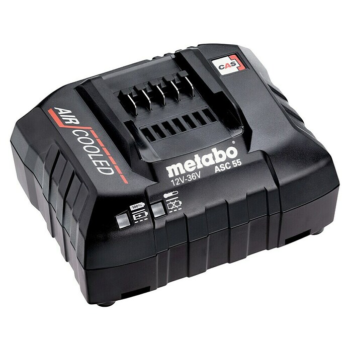 Metabo CAS 18V Oplader ASC 55 (Passend bij: Metabo Li-Power en LiHD accu 12 V - 36 V) | BAUHAUS