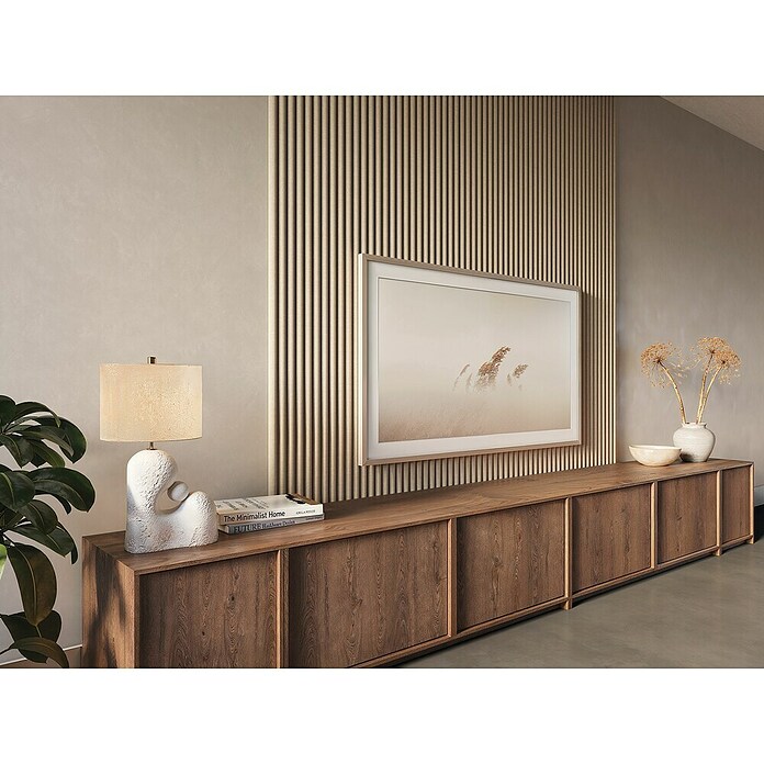 CanDo Akoestische panelen Decowall Acoustic Curve (l x b: 260 x 30 cm, Hoogte: 1,9 cm, Zand) | BAUHAUS