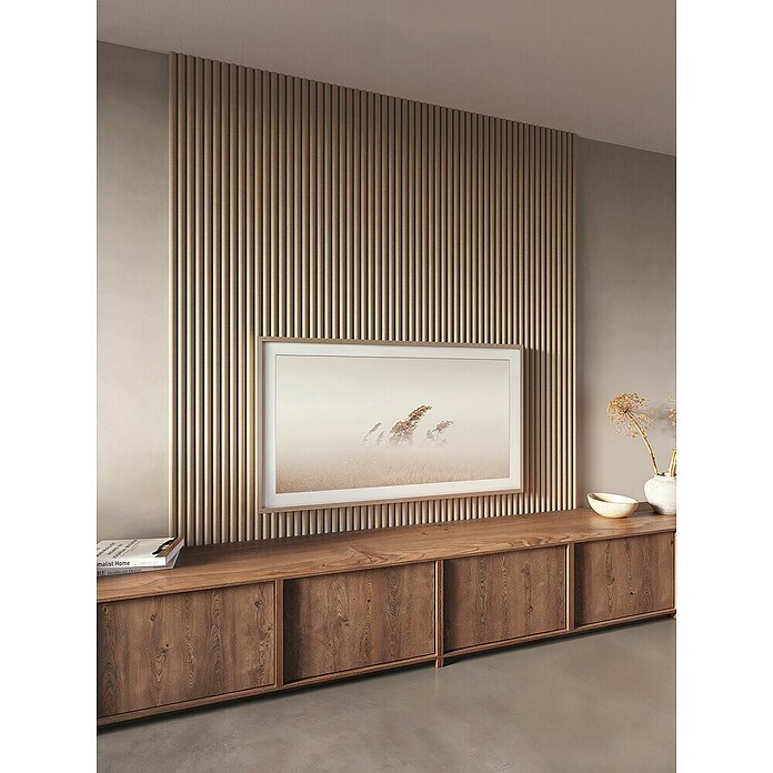 CanDo Akoestische panelen Decowall Acoustic Curve (l x b: 260 x 30 cm, Hoogte: 1,9 cm, Zand) | BAUHAUS