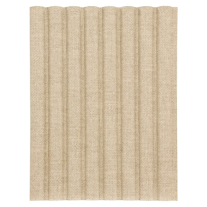 CanDo Akoestische panelen Decowall Acoustic Curve (l x b: 260 x 30 cm, Hoogte: 1,9 cm, Zand) | BAUHAUS