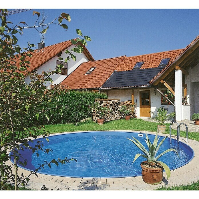 Summer Fun Zwembad inbouw set 350x120 (23.062 l, Grijs) | BAUHAUS