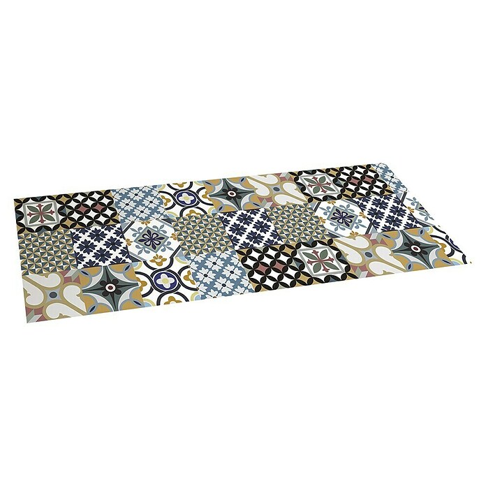 Alfombra de vinilo Croma hidráulico (Multicolor, 140 x 50 cm)