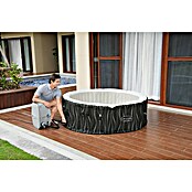 Bestway Lay-Z-Spa Opblaasbare jacuzzi Hollywood (Ø x h: 196 x 66 cm, Zwart, 908 l) | BAUHAUS