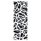 Ximax Designheizkörper (B x H: 599 x 1 800 mm, Wärmeleistung bei Vorlauftemperatur von 75 °C (D: 50): 893 W, Abstrakt Schwarz/Weiß) | BAUHAUS
