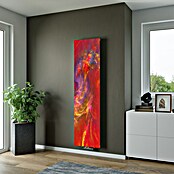 Ximax Designheizkörper (B x H: 599 x 1 800 mm, Wärmeleistung bei Vorlauftemperatur von 75 °C (D: 50): 893 W, Abstrakt Rot) | BAUHAUS