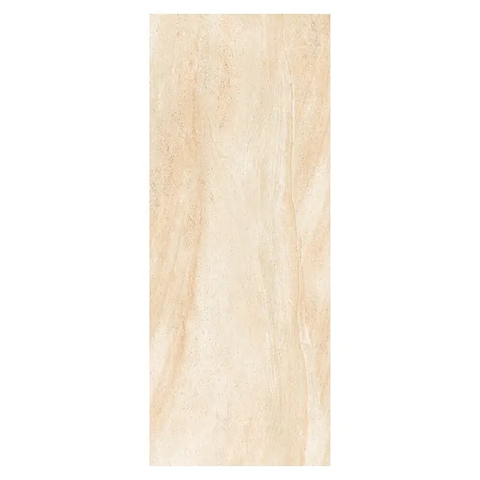 SanDesign Duschrückwandmuster - 17,5 cm x 7 cm x 3 mm, Sandstone - Hellbeigefarbene Fliese in Steinoptik mit subtiler Naturmaserung.
