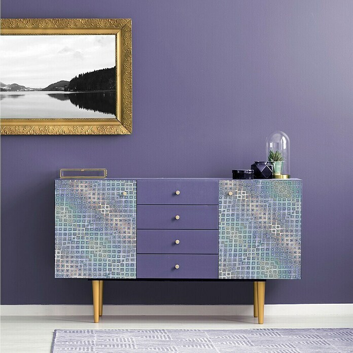 Vénilia Klebefolie Holo Emil (150 x 45 mm, Metallic, Violettblau) | BAUHAUS