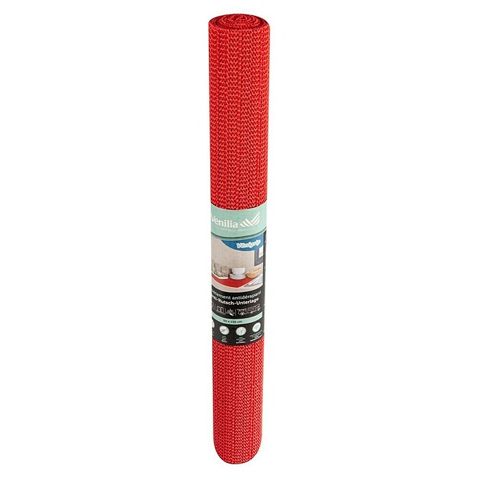 Vénilia Antirutschmatte Venigrip (L x B: 150 x 50 cm, Rot) | BAUHAUS