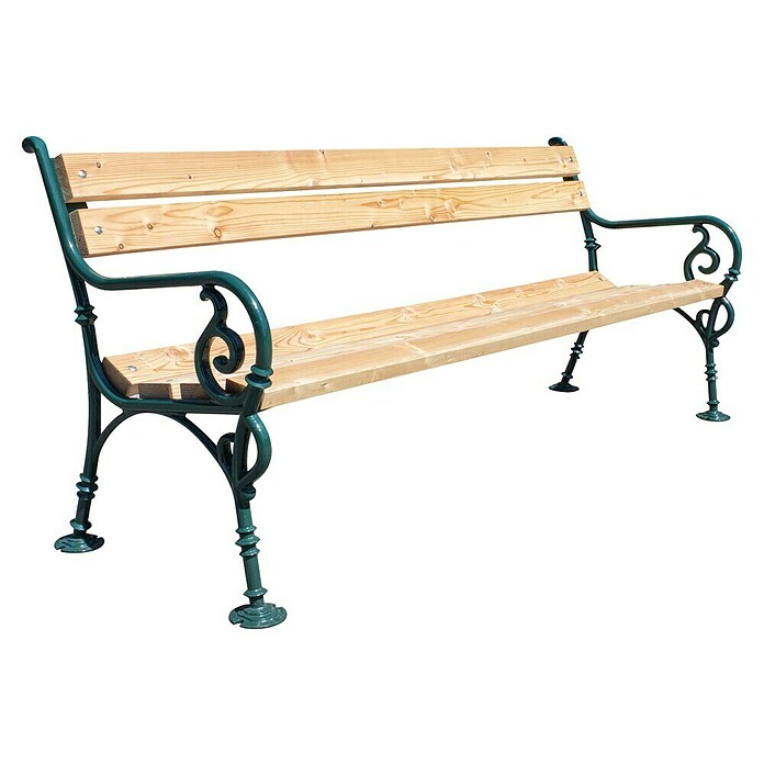 Gartenbank (Natur, Lärche, L x T: 190 x 61 cm) | BAUHAUS