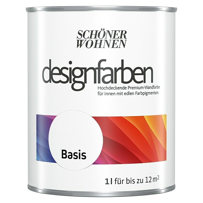 SCHÖNER WOHNEN-Farbe Mix Wandfarbe Designfarbe zum Mischen lassen (Basismischfarbe 4, Matt, 1 l) | BAUHAUS