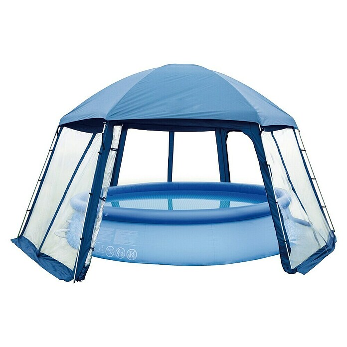 Blue Bay Zwembadoverkapping Poolhouse Type I (500 x 390 x 250 cm) | BAUHAUS