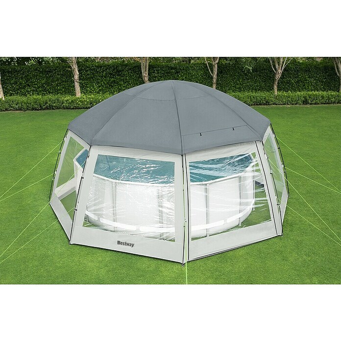 Bestway Zwembadoverkapping Pool Dome (Ø x h: 600 x 295 cm) | BAUHAUS
