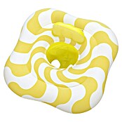 Bestway Zwemzitje Comfort Wavy Square Ring (Geel / Wit, 4 luchtkamers) | BAUHAUS