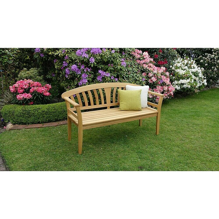 Promadino Gartenbank (Länge: 156 cm, Eiche)