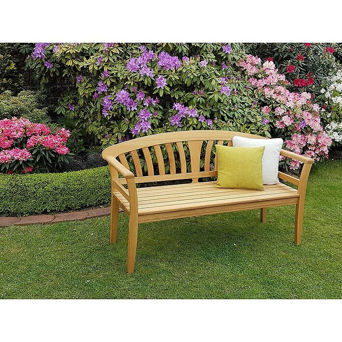 Promadino Gartenbank (Länge: 156 cm, Eiche)