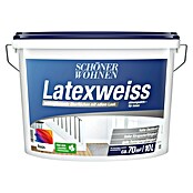 Schöner Wohnen Latexfarbe Latexweiß Basis 1 (Basismischfarbe, 10 l, Seidenglänzend)