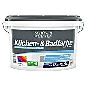 SCHÖNER WOHNEN-Farbe Mix Wandfarbe Küchen- & Badfarbe zum Mischen lassen (Basismischfarbe 2, Matt, 2,5 l, Lösemittelfrei) | BAUHAUS