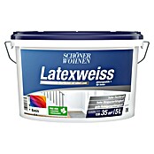 Schöner Wohnen Latexfarbe Latexweiß Basis 4 (Basismischfarbe, 5 l, Seidenglänzend)