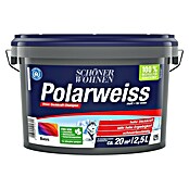 SCHÖNER WOHNEN-Farbe Mix Wandfarbe Polarweiß zum Mischen lassen (Basismischfarbe 2, Matt, 2,5 l, Konservierungsmittelfrei) | BAUHAUS