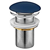 Best Design Afvoerplug Discover Clic-Waste Mat donkerblauw (Mat donkerblauw, Keramiek) | BAUHAUS