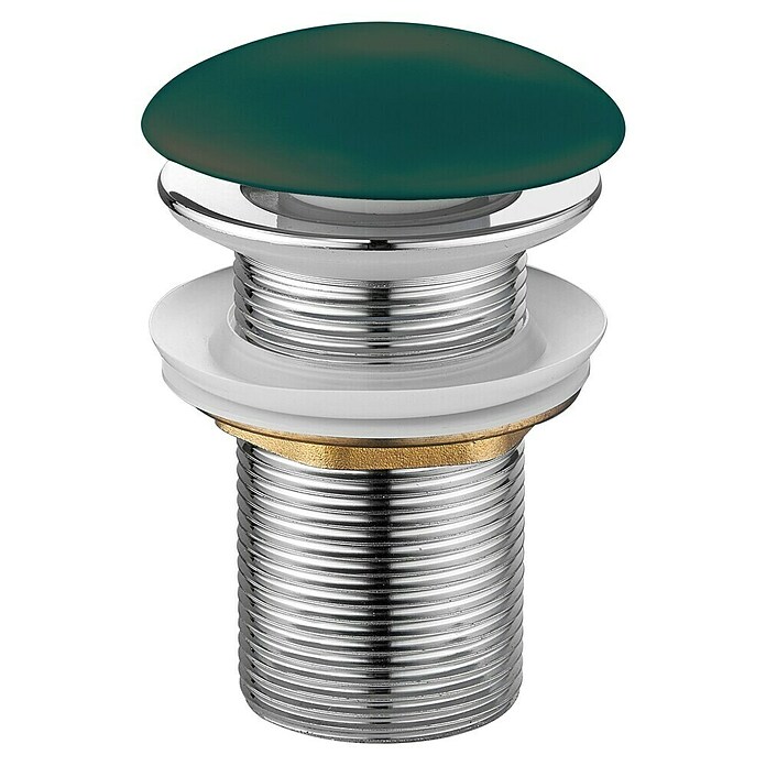 Best Design Afvoerplug Discover Clic-Waste Mat groen (Mat groen, Keramiek) | BAUHAUS