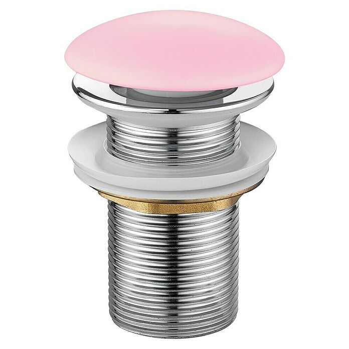 Best Design Afvoerplug Discover Clic-Waste Mat roze (Mat roze, Keramiek) | BAUHAUS