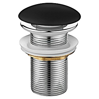 Best Design Afvoerplug Discover Clic-Waste Mat zwart (Mat zwart, Keramiek)