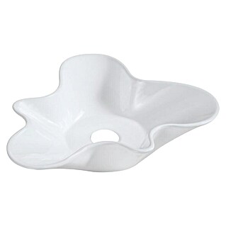 Best Design Waskom Fior Mat wit (Mat wit, l x b x h: 49 x 51 x 13 cm, Keramiek)