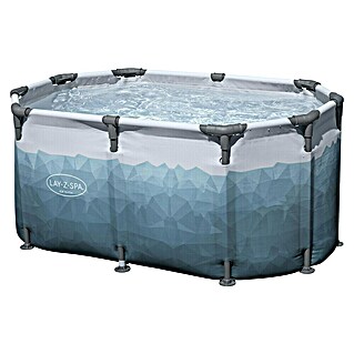 Bestway Lay-Z-Spa IJsbad Glacial Dip Tup ovaal 150 (l x b x h: 150 x 90 x 65 cm)