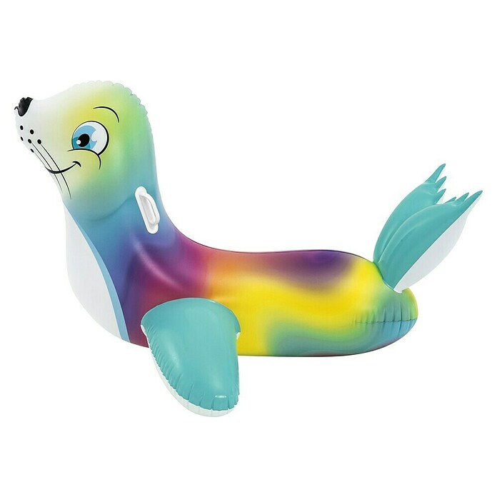 Bestway Opblaasdier Rider Flash n' Splash Seal ride-on (141 x 110 x 93 cm) | BAUHAUS