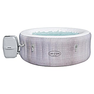 Bestway Lay-Z-Spa Opblaasbare jacuzzi Cancun (Ø x h: 180 x 66 cm, Grijs, 669 l)