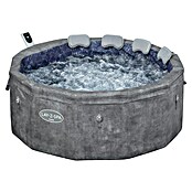 Bestway Lay-Z-Spa Opblaasbare jacuzzi Carrara Smart 6 (Ø x h: 170 x 65 cm, Grijs, 850 l) | BAUHAUS