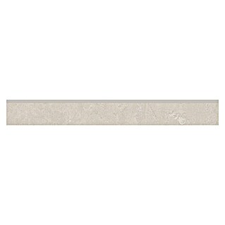 Zócalo cerámico Geo (7,2 x 60,5 cm, Avorio, Espesor: 9,5 mm, 18 pzs.)
