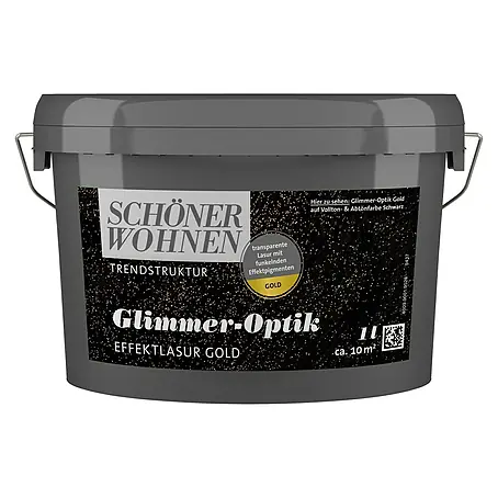 SCHÖNER WOHNEN-Farbe Trendstruktur Farbeffektputz Glimmer-Optik Effektlasur