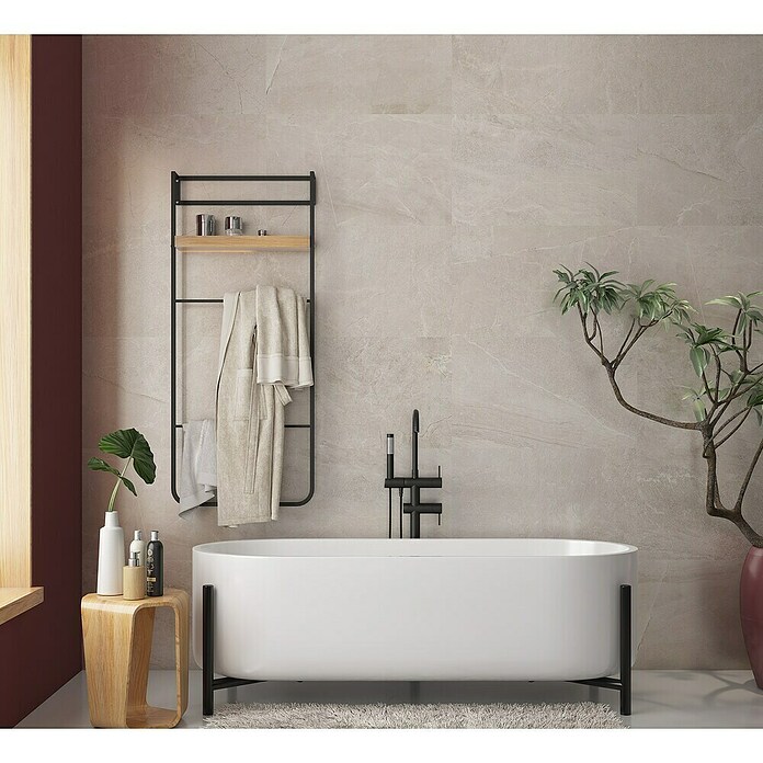 Revestimiento de pared Tempo (33 x 55 cm, Cotton, Mate) | BAUHAUS