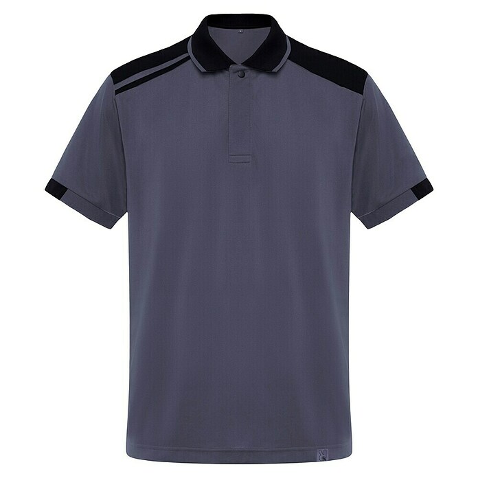Polo Samurai (XXXL, Plomo/Negro, 100% poliéster) | BAUHAUS