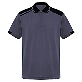Polo Samurai (XL, Plomo/Negro)