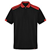 Polo Samurai (L, Negro/Rojo, 100% poliéster) | BAUHAUS