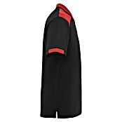 Polo Samurai (L, Negro/Rojo, 100% poliéster) | BAUHAUS