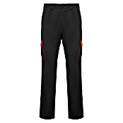 Pantalones de trabajo Trooper (44, Negro/Rojo) | BAUHAUS