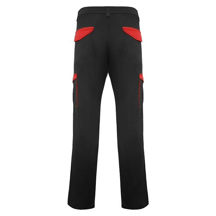 Pantalones profesionales Trooper (48, Negro/Rojo) | BAUHAUS