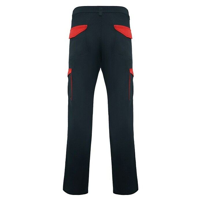 Pantalones profesionales Trooper (48, Negro/Rojo) | BAUHAUS