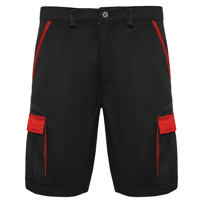 Pantalones cortos de trabajo Tahoe (XXL, Negro/Rojo) | BAUHAUS