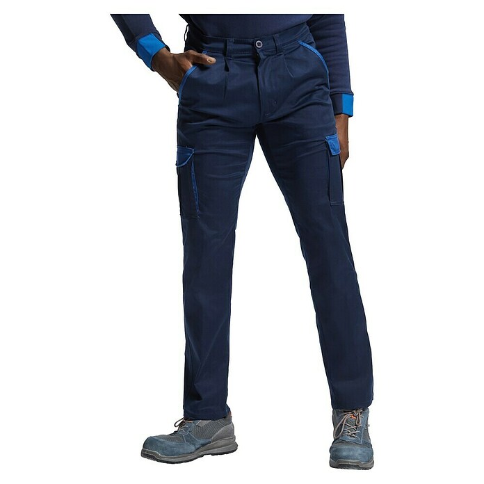 Pantalones de trabajo Trooper (60, Azul/Royal) | BAUHAUS