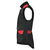 Chaleco de trabajo Armada (M, Negro/Rojo, 80% poliéster / 20% algodón) | BAUHAUS