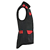 Chaleco de trabajo Armada (M, Negro/Rojo, 80% poliéster / 20% algodón) | BAUHAUS